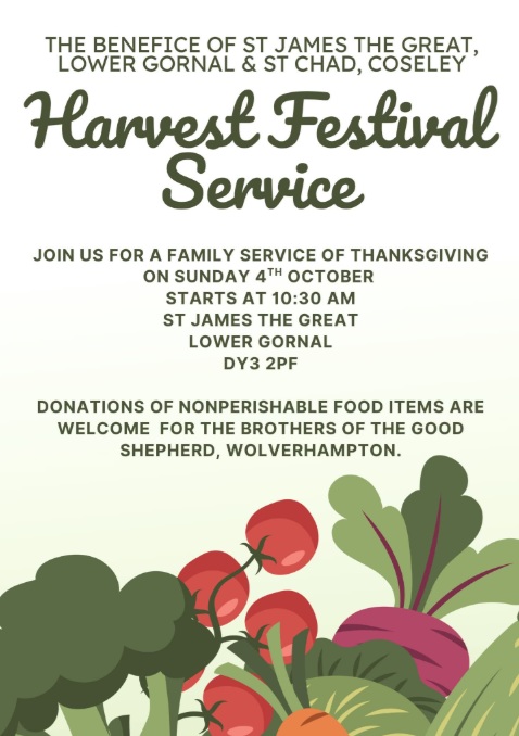 St James The Great - Harvest Festival Service